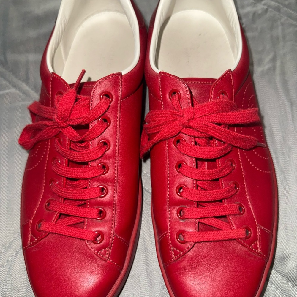 Red Gucci Sneakers